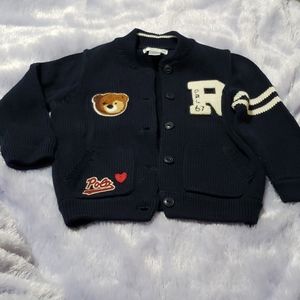 Girls Ralph Lauren varsity sweater